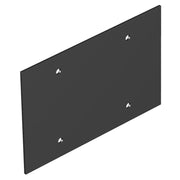 OBO Bettermann - Abdeckplatte für Einbaueinheiten Abdeckplatte T12L P02S 9011 o. Lochbild f. T12L