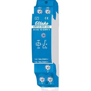 Eltako - Installationsrelais Steuerrelais f.Reihen-EB ER12-001-UC 1W pot.frei 16A/250V
