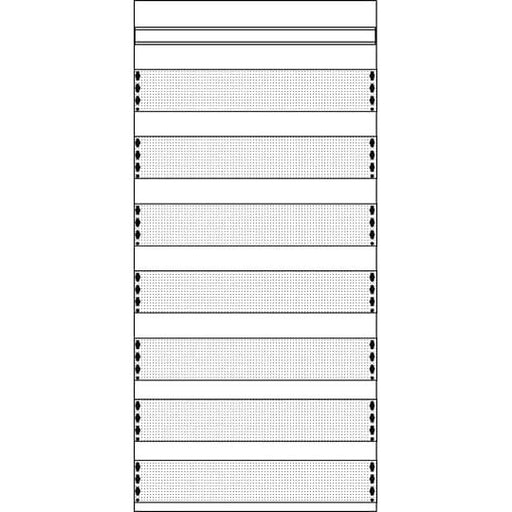 Striebel&amp;John - Einbaufeld für Telekommunikation Mediafeld 2MM3 2FB BH3 7R − 1 Stück by Striebel&amp;John
