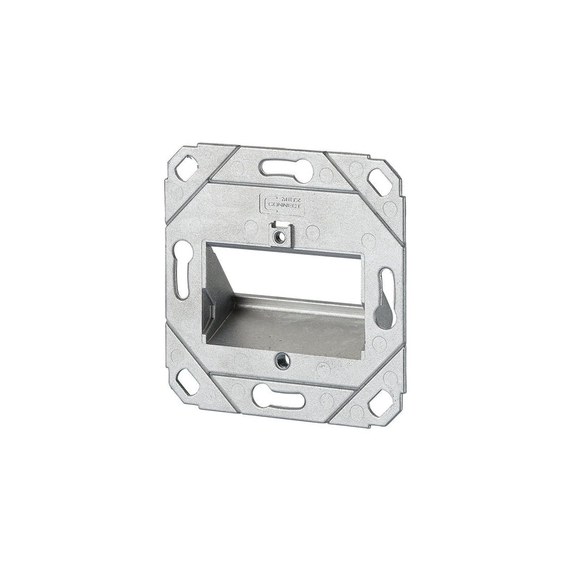 Metz Connect - Kommunikationsanschlussdose Kupfer Keystone Dose UP0 130B20D31200KE 3Port leer − 10 Stück