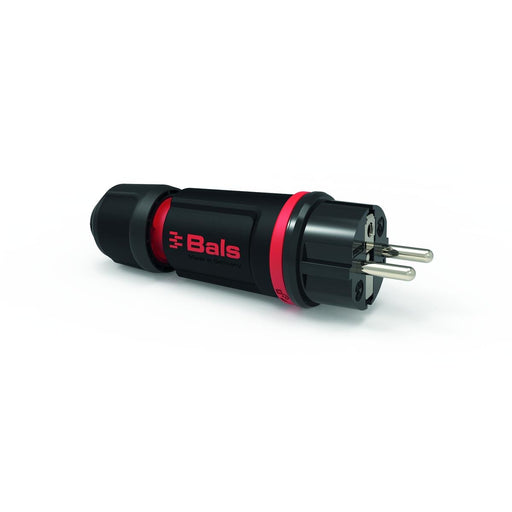 Bals Elektrotech - Schutzkontaktstecker Schutzkontakt-Stecker 16A 7373-1 250V IP54 rot