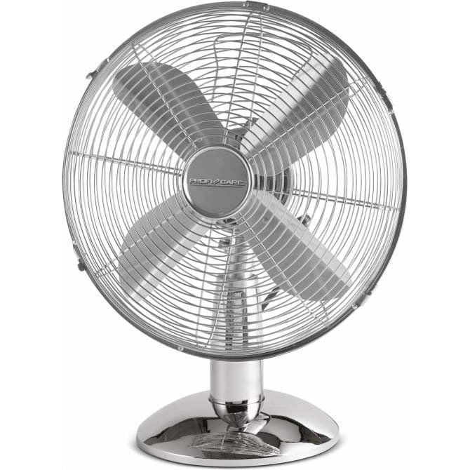 PROFICARE - Umluftventilator Metall-Tischventilator PC-VL3062M inox ProfiCare,25cm,osz