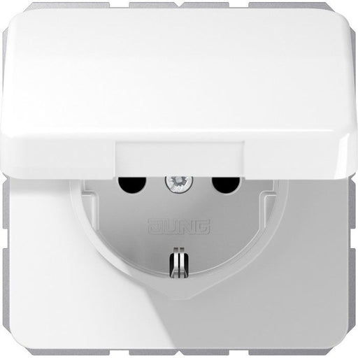 Jung - Steckdose SCHUKO-Steckdose CD 1520 BFKL WW alpinweiß