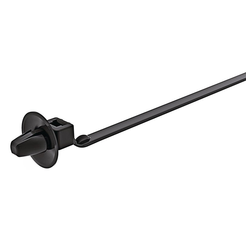 HellermannTyton - Kabelbinder Befestigungsbinder 126-00017(1000) 170x4,6 schwarz − 1000 Stück