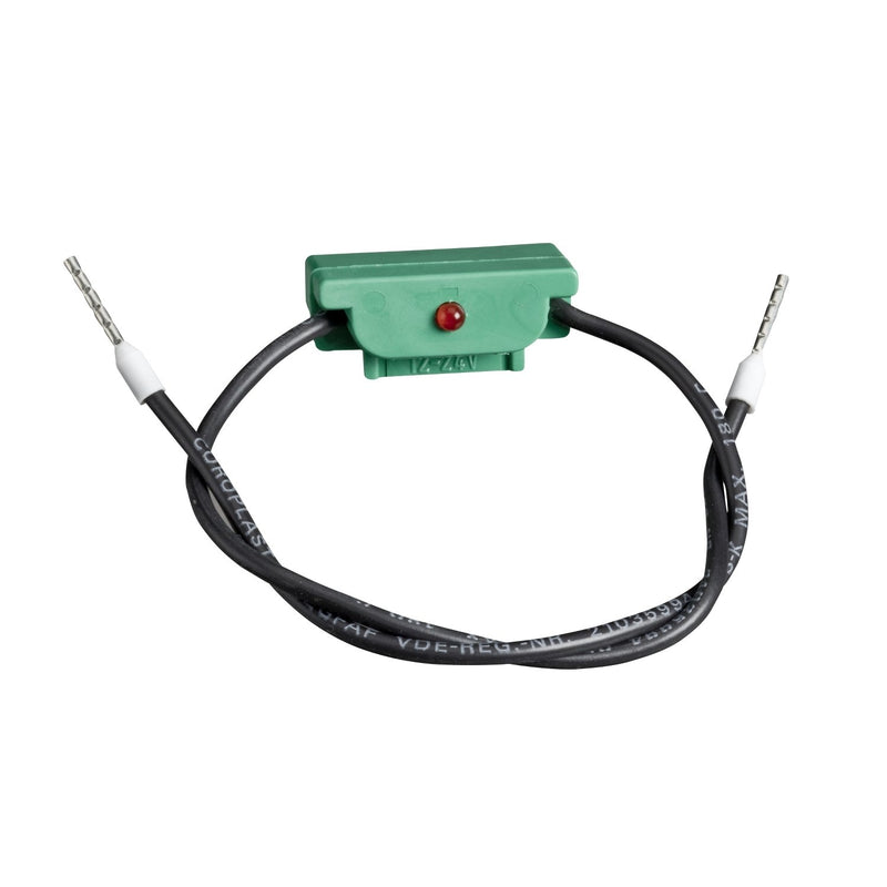 Elso - Beleuchtungseinsatz für Installationsschalterprogramme Leuchtmarkierungsbaugruppe 123150 12V-24V mit LED − 10 Stück