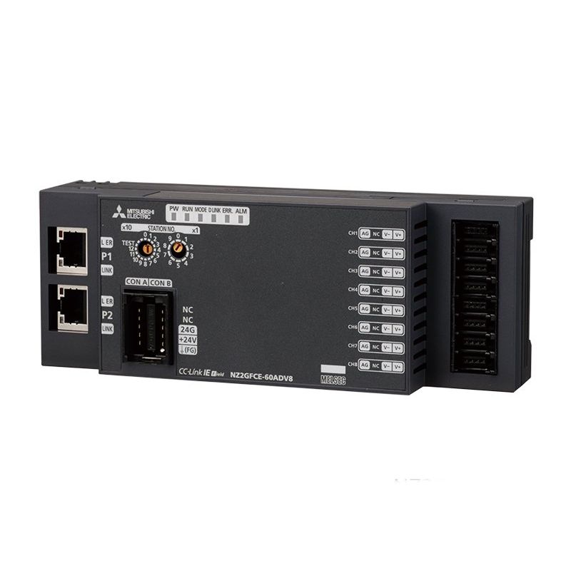 Mitsubishi Electric - SPS-Analoges Ein-/Ausgangs-Modul CC-Link IE field network NZ2GFCE-60ADV8