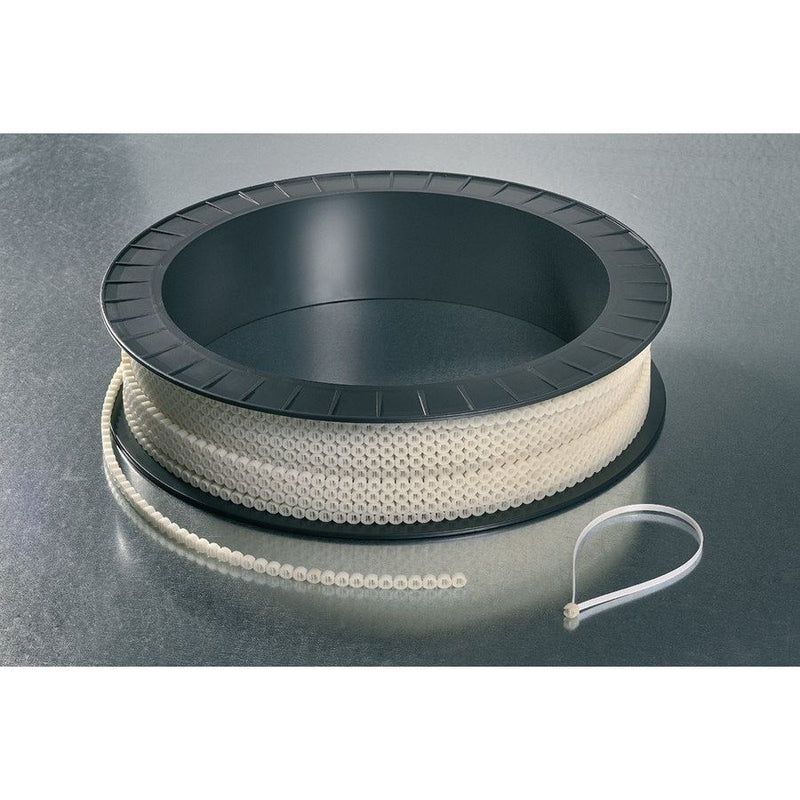 HellermannTyton - Kabelbinder Verschlusskopf 102-66209(5000) Kabelbündelwerkzeug − 5000 Stück