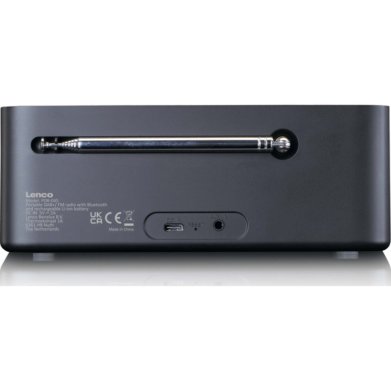 LENCO - Radio DAB+ Radio PDR-045BK portable