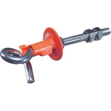 Dresselhaus - Schaukelhaken Sicherheitsschaukelhaken 4225/001/79 12x180 mit metr. Gewinde − 5 Stück
