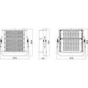 Ledvance - Downlight/Strahler/Flutlicht LED-Scheinwerfer ECOHPFL500W857N68500 5700K