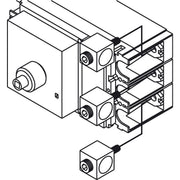Hensel - Verteilerbaugruppe Klemmen Direktanschlußklemme MK 0108