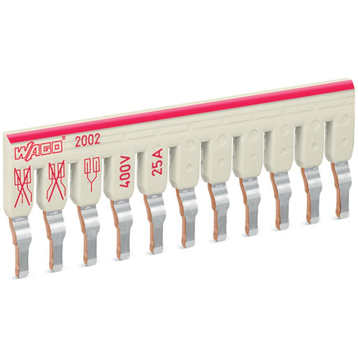 WAGO - Querverbinder/Brücker für Reihenklemme Schachtelbrücker lgr. 2002-481 11-fach,isoliert