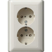 Gira - Steckdose Schuko-Doppelst.ds. cws-gl 078301