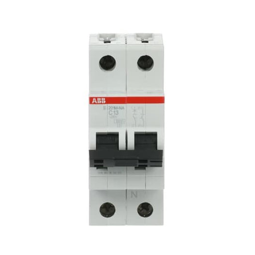 ABB Stotz S&J - Leitungsschutzschalter Sicherungsautomat S201M-C13NA 10kA 13A C 1p+N (2p)