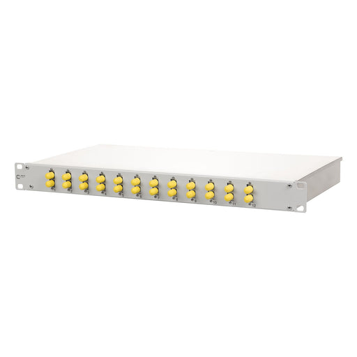 Metz Connect - Patchpanel LWL Patchfeld VIK 150250D112-F 12xST-D SM+MM