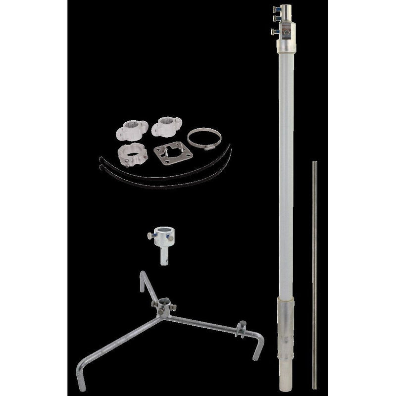 DEHN - Fangeinrichtung für Blitzschutz Fangmast FM D40 L2200 #819685 D40mm,L2200mm,R320mm