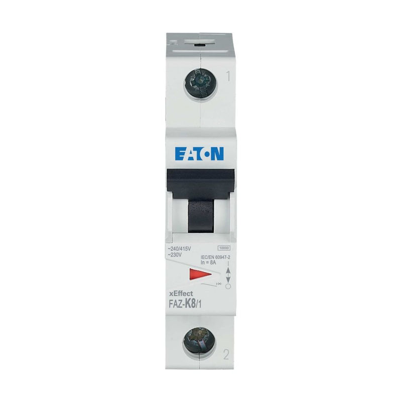 Eaton - Leitungsschutzschalter 1p. FAZ-K8/1 8A Charakt.: K