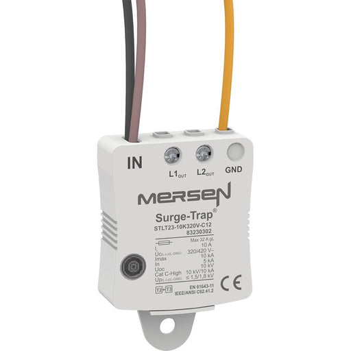 Mersen - Zubehör/Ersatzteile für elektrische Sicherungen/Sicherungshalter Überspannungsschutzklemme STS-PLC-30V-2W-C3 5kA Un24V Uc30V 2-D