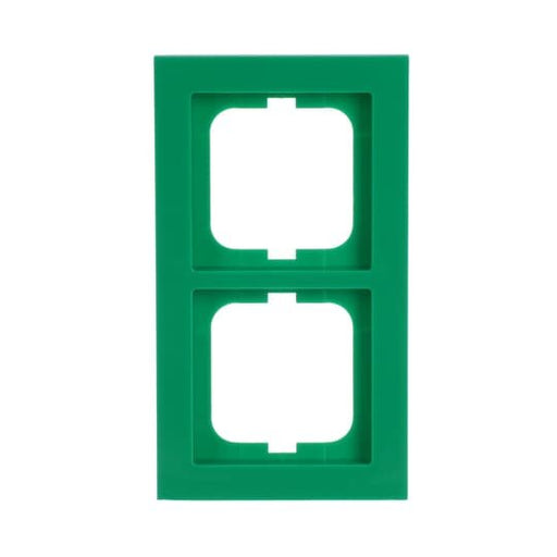 Busch-Jaeger - Abdeckrahmen Rahmen 2-fach 1722-286 grün − 1 Stück by Busch-Jaeger
