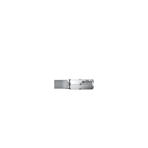 Wiha - Bit Schlitz-Standard-Bit 7010 Z 0,8x5,5x25 Form C 6,3 − 10 Stück