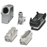 Phoenix Contact - Rechtecksteckverbinder, Set (Industriesteckverbinder) Steckverbinder-Set HC-EVO-B24PT#1411490 BWD-HH-M32ELC-AL
