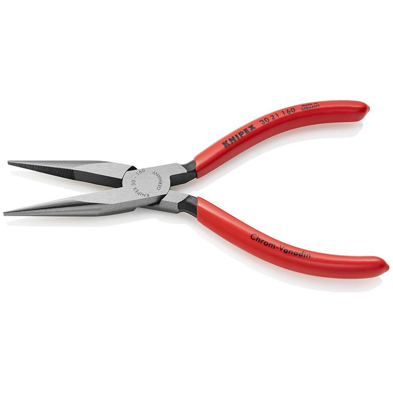 Knipex - Flachzange Langbeckzange 30 21 160 schwarz, 160mm