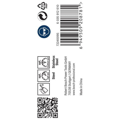 Bosch - Bohrer PRO Stainless Steel HSS-Co 2608588094 (VE10) Spiralbohrer 4,4 x