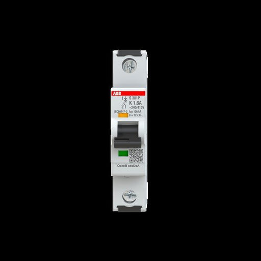 ABB Stotz S&J - Leitungsschutzschalter Sicherungsautomat S301P-K1.6 25kA, 1,6A, 1P