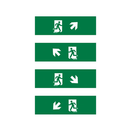 ESYLUX - Piktogramm für Not-/Hinweisleuchte Piktogramm-Satz 2 SLX24FLATSYMBOLSETII f. SLX 24 Flat