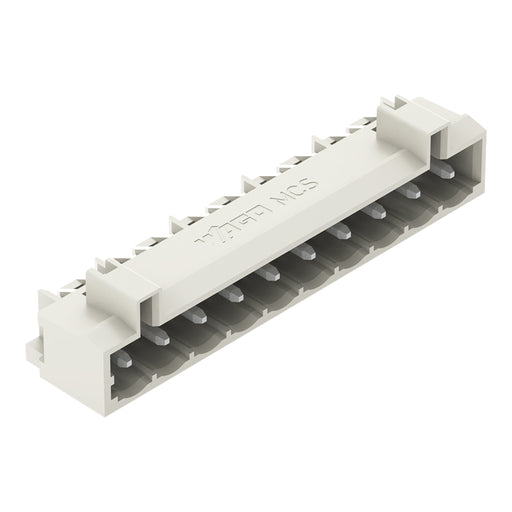 WAGO - Leiterplattensteckverbinder THT-Stiftleiste Lötstift 721-470/001-000 1,2x1,2,abgew.,lgr − 100 Stück