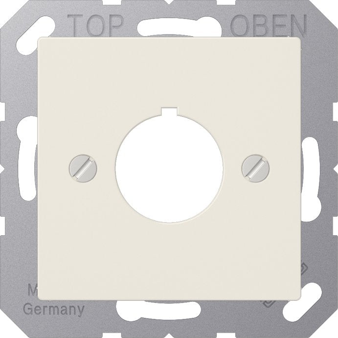 Jung - Einsatz/Abdeckung für Kommunikationstechnik Abdeckung ws A 564 für Befehlsgeräte
