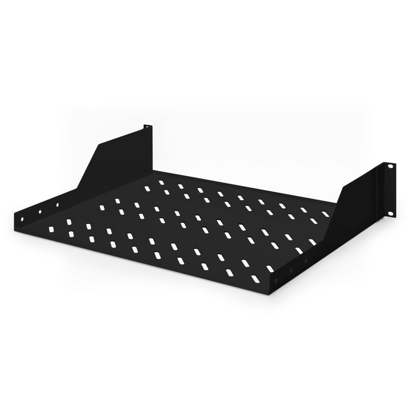 DIGITUS - Komponente für den Ausbau (Schaltschrank) Fachboden Festeinbau DN-19 TRAY-2-SW 483mm (19")-Schränke