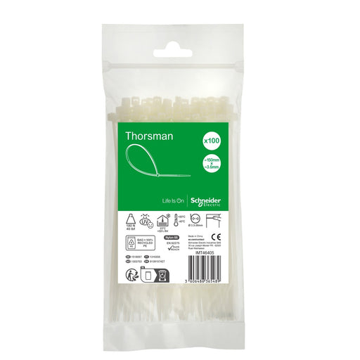 Schneider Electric - Kabelbinder Thorsman IMT46405 150x3,6mm VPE=100Stk
