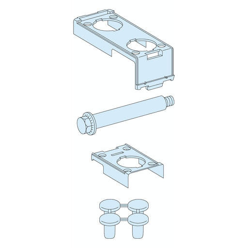 Schneider Electric - Montagezubehör (Schaltschrank) Zubehör-Set PrismaSeT-P LVS01104 Grundgerüst