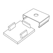 Nobile - Zubehör/Ersatzteile für Lichtschlauch/-band Ersatzkit für Alu U-Profil 5011148807 grau − 1 Stück