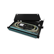 Corning - Patchpanel LWL LWL-Gehäuse ausziehbar LAN1-96AD-HDCR-B vorbestückt
