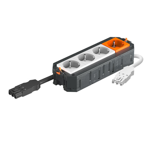 OBO Bettermann - Gerätebecher/Geräteträger für Unterflursystem Universalträger connect UTC4 W W3OR1 208x76x45