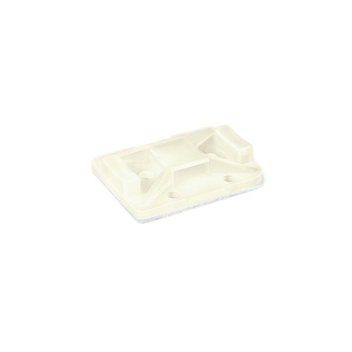 HellermannTyton - Befestigungssockel und -element für Kabelbinder Befestigungssockel 32x25 m TY8G1-PA66W-BK schwarz − 100 Stück
