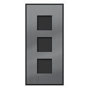 TCS Tür Control - Montageelement für Türstation Inputzmontageset ZAU2050-0030 3 AMI-Modul, 1-spal