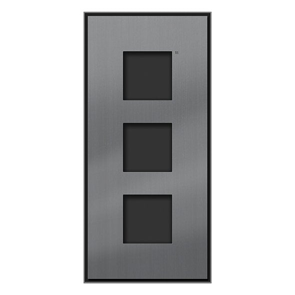 TCS Tür Control - Montageelement für Türstation Inputzmontageset ZAU2050-0030 3 AMI-Modul, 1-spal