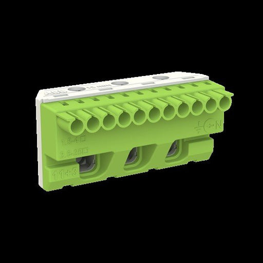 Striebel&John - Steckklemme PE-Klemmenblock ZK113G 11x4 +3x25qmm