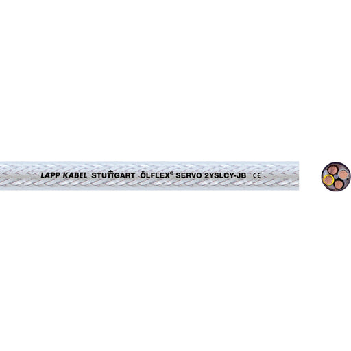 Lapp Kabel&Leitung - Energiekabel >= 1 kV, für ortsveränderlichen Einsatz ÖLFLEX SERVO 2YSLCY-JB 4G4 0036427/50 − 50 Meter