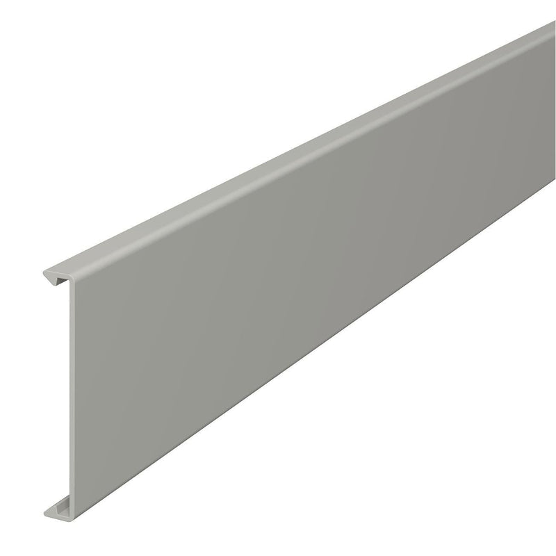 OBO Bettermann - Oberteil für Leitungsführungskanal Oberteil 2410 60GR f. WDK 60x2000 stgr − 2 Meter