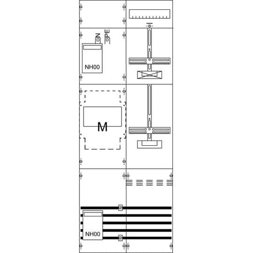 Striebel&John - Zählerfeld Mess-u.Wandlerfeld KA4226 komplett H5/B2