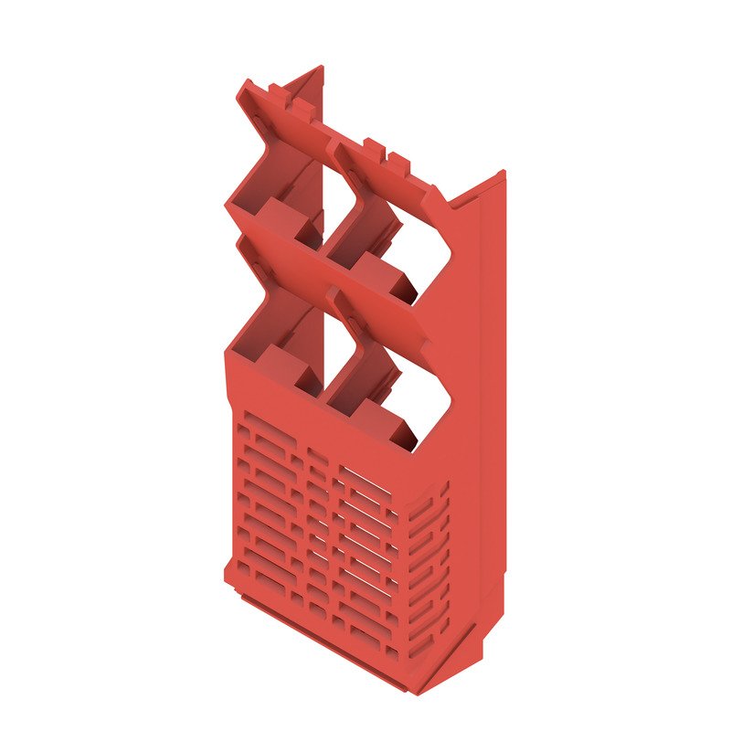 Weidmüller - Elektronik-Leergehäuse Seitenelement IP20 CH20M45 S#1206930000 verbaut Kunststoff − 6 Stück