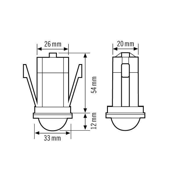 ESYLUX - Bussystem-Bewegungsmelder Präsenzmelder PD-C360/8#EP10422836 DALI-2, weiß