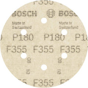 Bosch - Schleifpapier/Schleifvlies PRO F355 Schleifblatt, 150 2608605127 mm, G180, 5-tlg