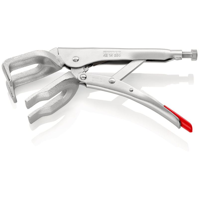 Knipex - Gripzange Schweiß-Gripzange 42 14 280 vernickelt, 280mm