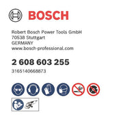 Bosch - Trenn-/Schleifscheibe PRO Stainless Steel and 2608603255 Metal Trennscheibe
