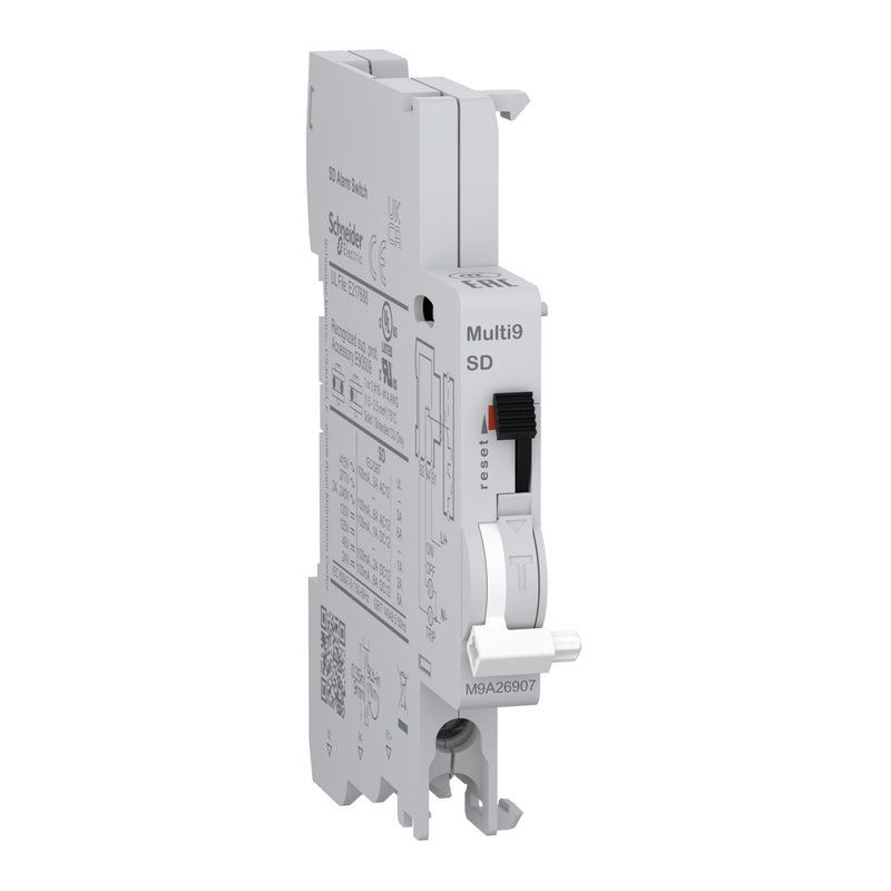 Schneider Electric - Zusatzeinrichtung für Reiheneinbaugeräte Fernmelde+Hilfsschalter M9A26907 SD 1Wechsler100mA-6A